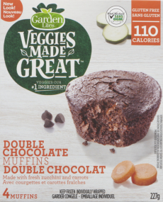 Veggies Made Great Chocolate Muffins With Fresh Zucchini & Carrots