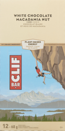 Clif Wht Choc Macnut 68g 12