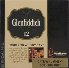 Walkers Glenfiddich Whisky Cake