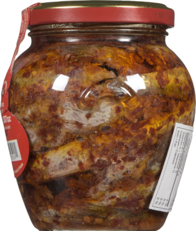 Paese Mio Hot Anchovies, 314 G -- 12 Per Case