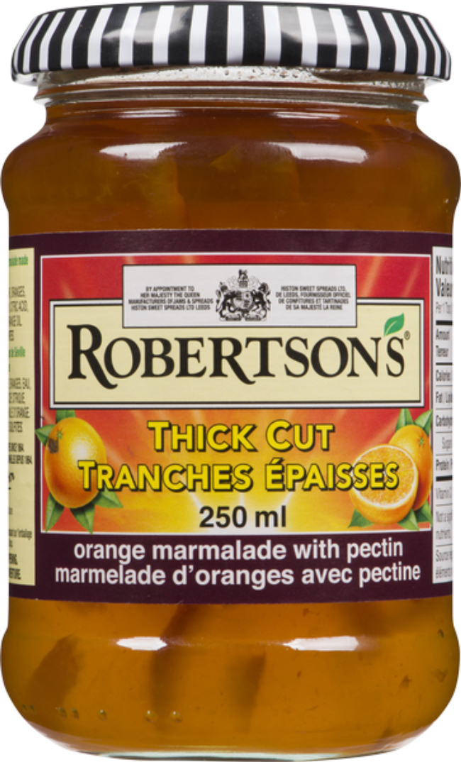 Robertson's Thick Cut Orange Marmalade With Pectin, 250 Ml -- 6 Per Case
