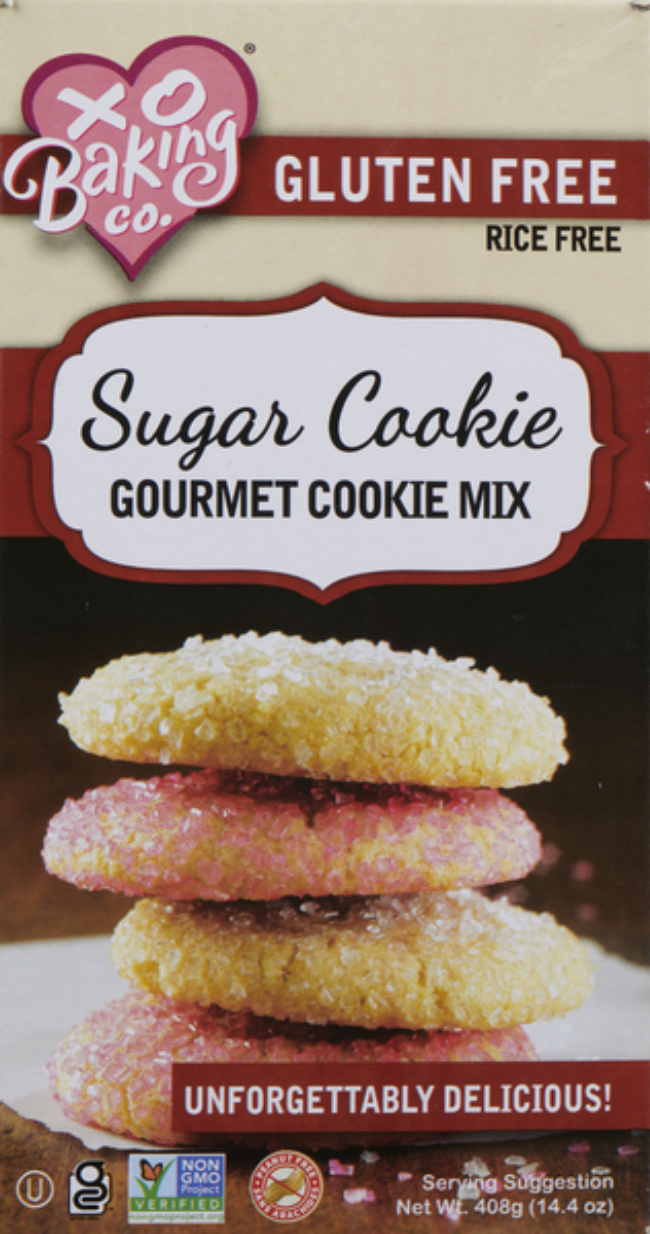 Xo Baking Gluten Free Sugar Cookie Mix, 408 G -- 6 Per Case