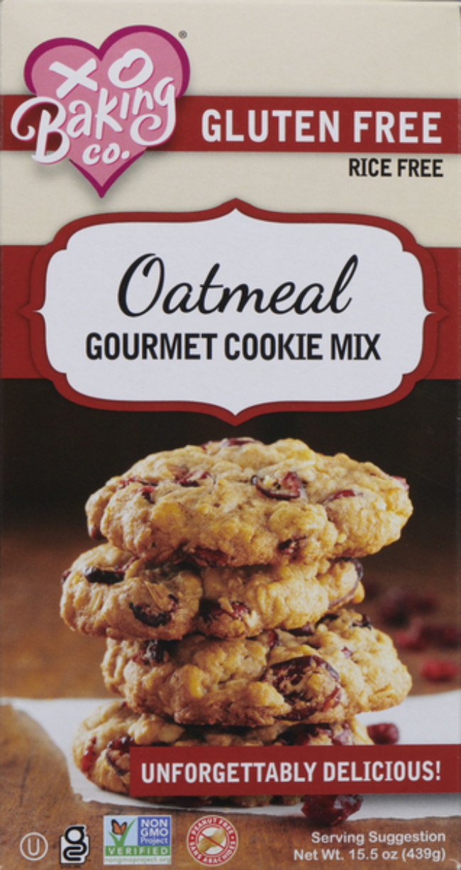 Xo Baking Gluten-free Oatmeal Cookie Mix, 439 G -- 6 Per Case
