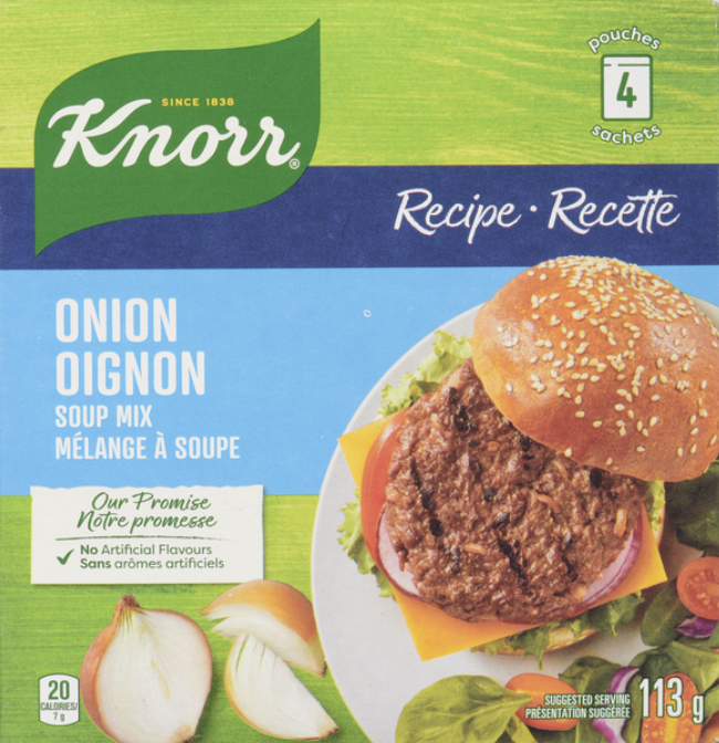 Knorr Recipe Onion Soup Mix, 113 G -- 16 Per Case