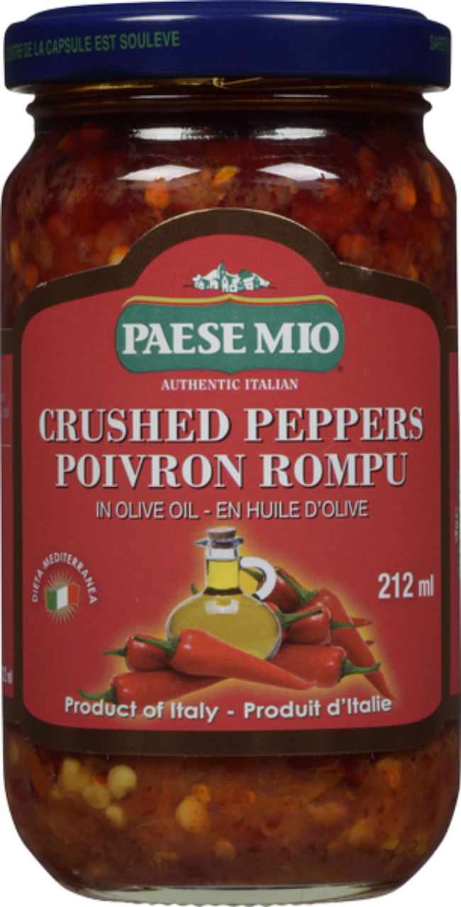 Paese Mio Crushed Pepper Sauce, 212 Ml -- 12 Per Case