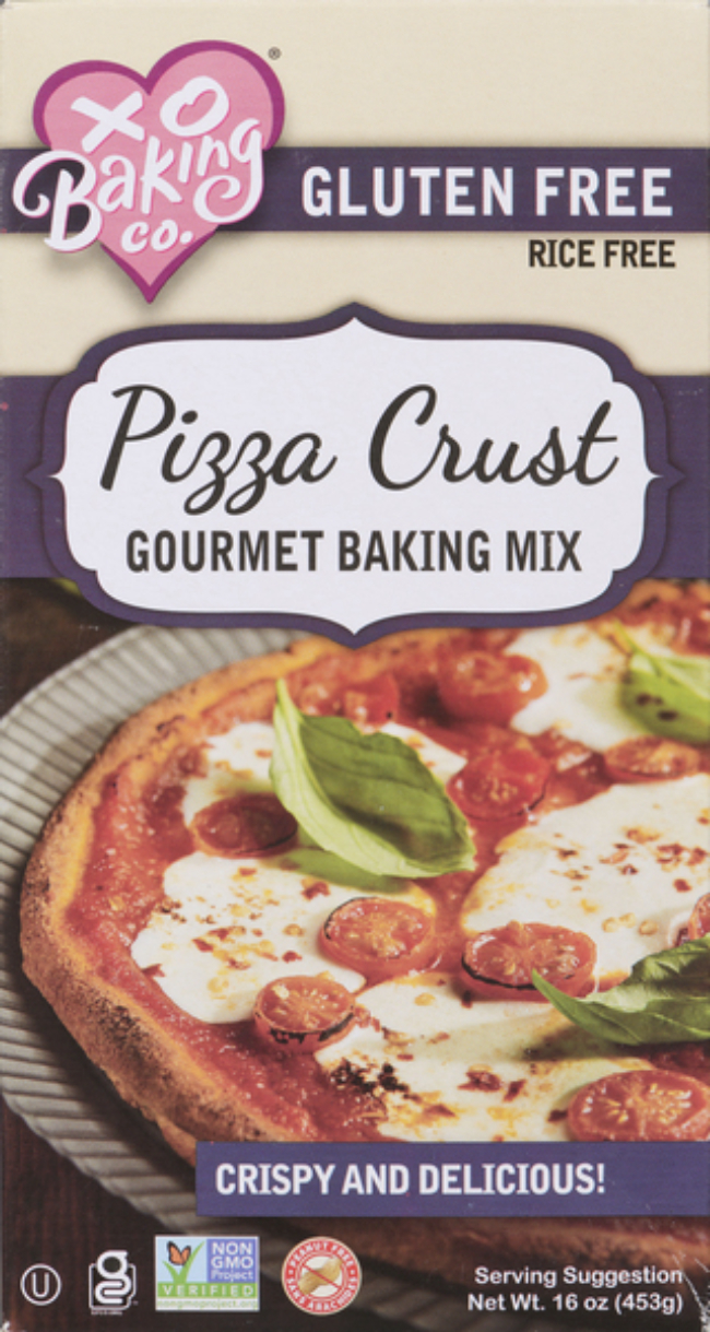 Xo Baking Gluten Free Pizza Crust Mix, 453 G -- 6 Per Case