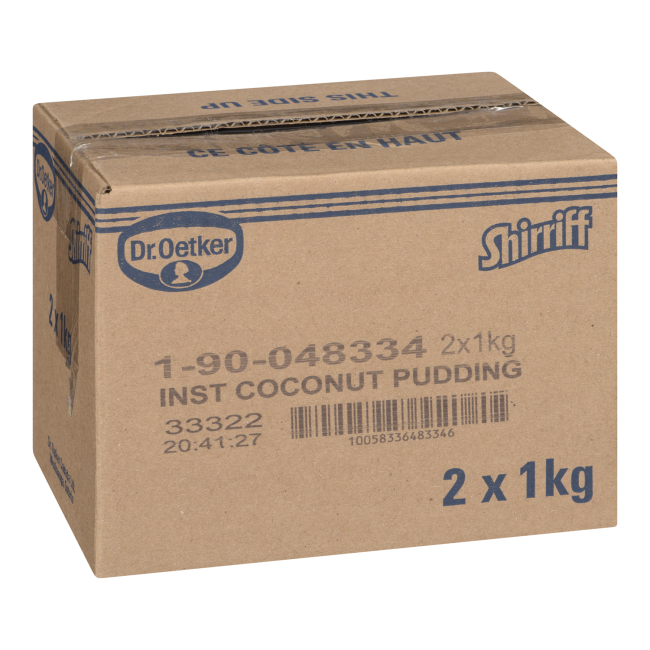 Shirriff Coconut Instant Pudding Mix, 1 Kg -- 2 Per Case