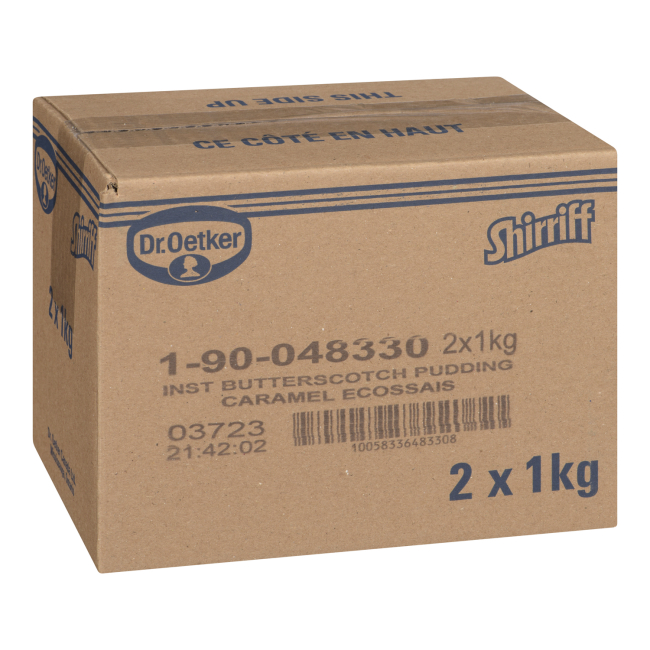 Shirriff Préparation Pour Pouding Instantané Au Caramel Écossais, 1 Kg -- 2 Par Boîte