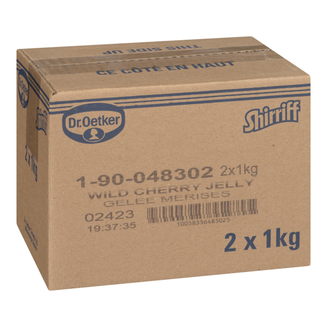 Shirriff Wild Cherry Jelly Powder, 1 Kg -- 2 Per Case