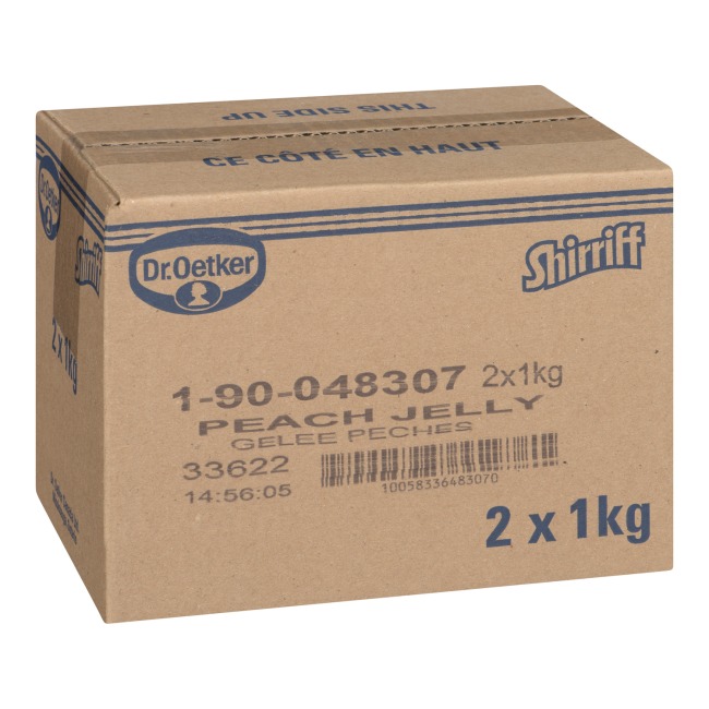 Shirriff Peach Jelly Powder, 1 Kg -- 2 Per Case