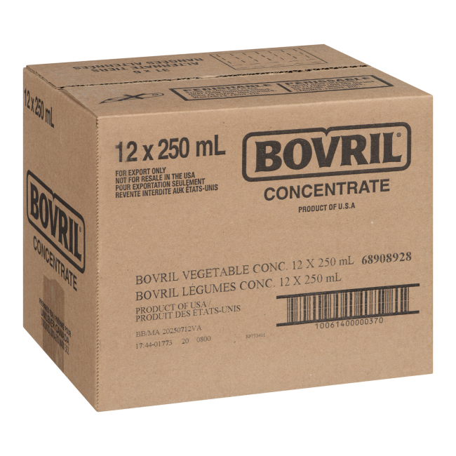 Bovril Concentrate Vegetable Bouillon, 250 Ml -- 12 Per Case