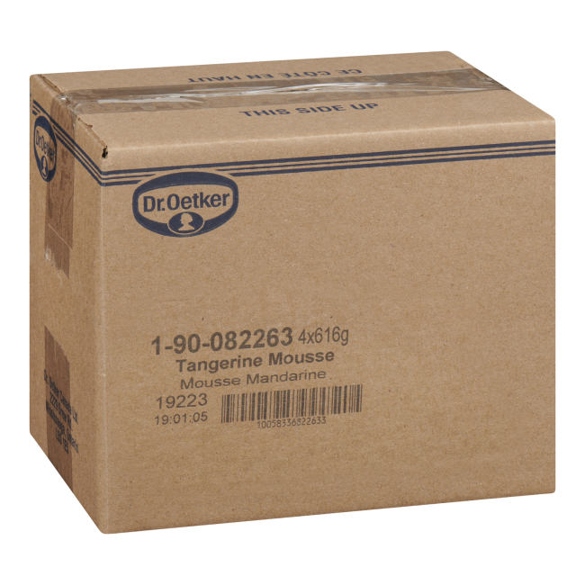 Dr. Oetker Professional Mélange Pour Mousse Instantanée À La Mandarine Professionnelle, 616 G -- 4 Par Boîte