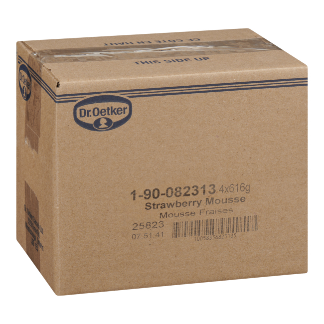 Dr. Oetker Professional Préparation Pour Mousse Instantanée À La Fraise, 616 G -- 4 Par Boîte