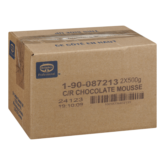 Dr. Oetker Professional Préparation Pour Mousse Instantanée Au Chocolat À Teneur Réduite En Calories, 500 G -- 2 Par Boîte