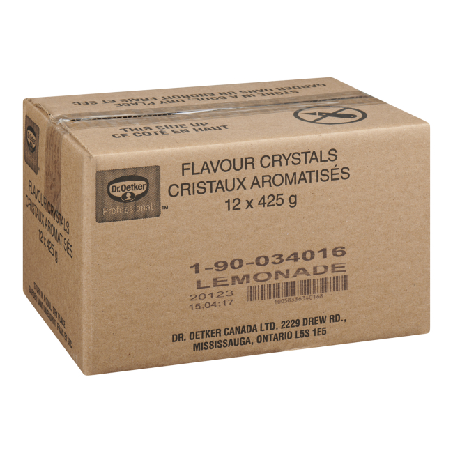 Dr. Oetker Professional Lemonade Drink Crystals, 425 G -- 12 Per Case