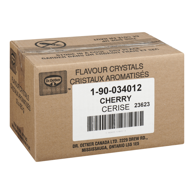Dr. Oetker Professional Cherry Drink Crystals, 425 G -- 12 Per Case