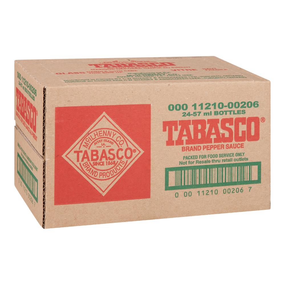Tabasco Red Pepper Sauce, 57 Ml -- 24 Per Case