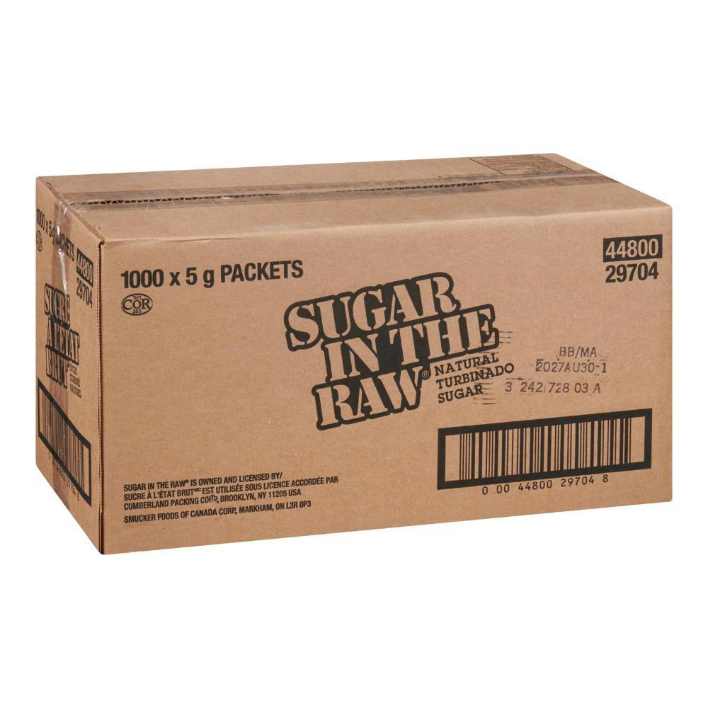Sweet N Low Sugar In The Raw Natural Turbinado Sugar, 5 G -- 1000 Per Case
