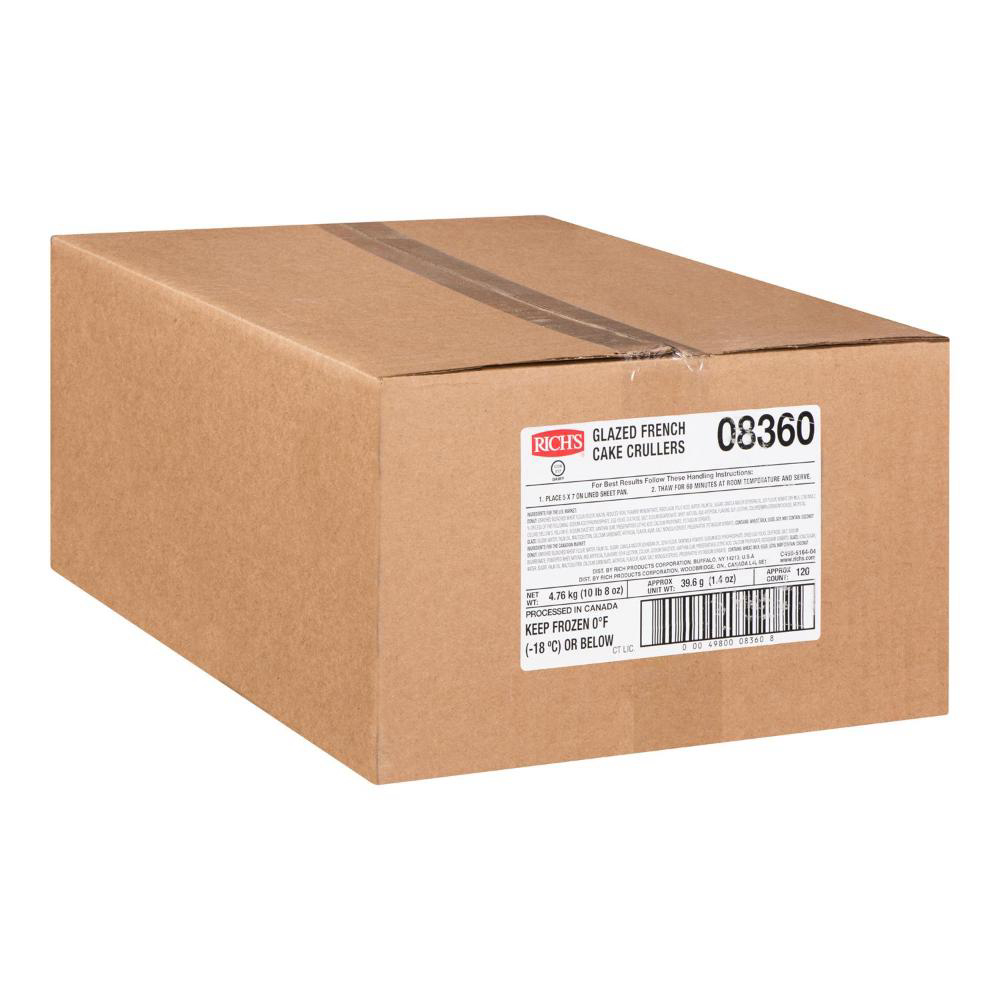 Rich's Glazed Donut Cake Cruller -- 120 Per Case