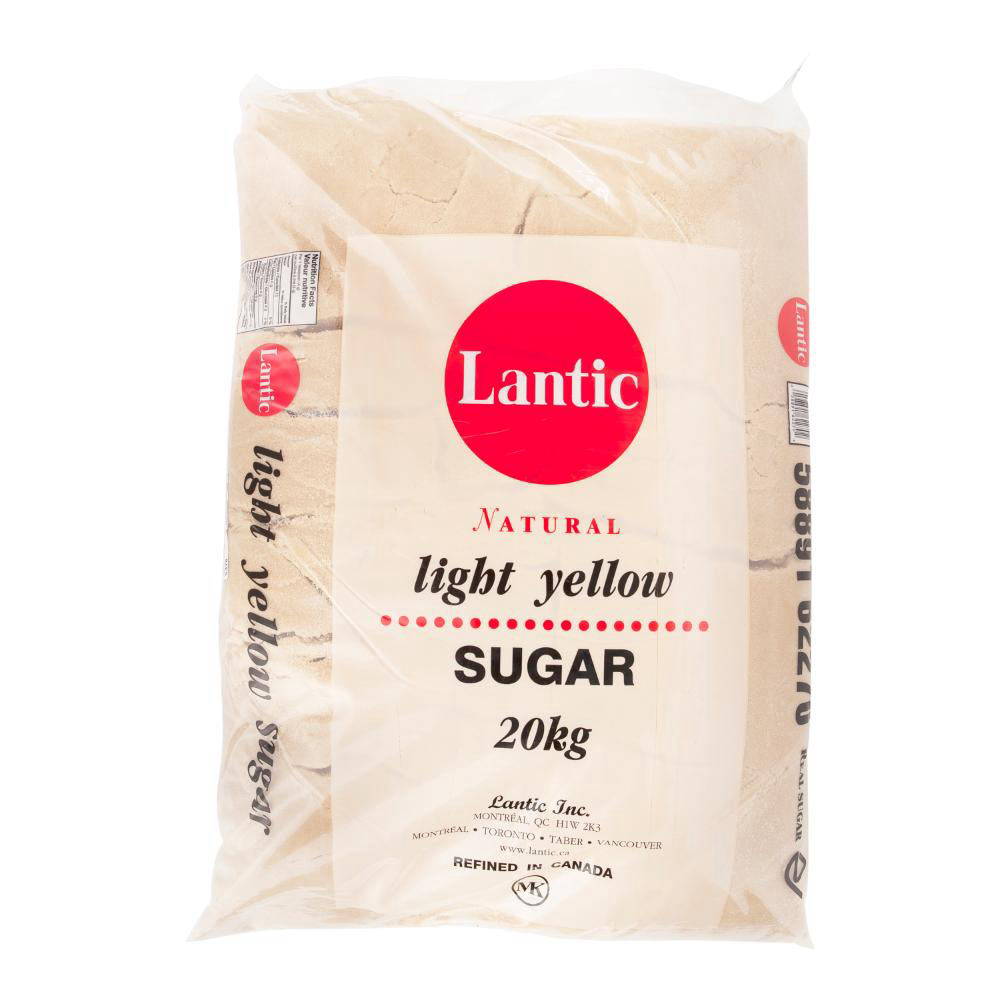 Lantic Natural Light Yellow Sugar, 20 Kg