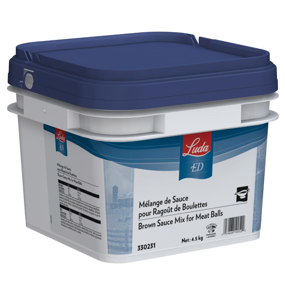 Luda Ed Brown Sauce Mix For Meat Balls, 4.5 Kg