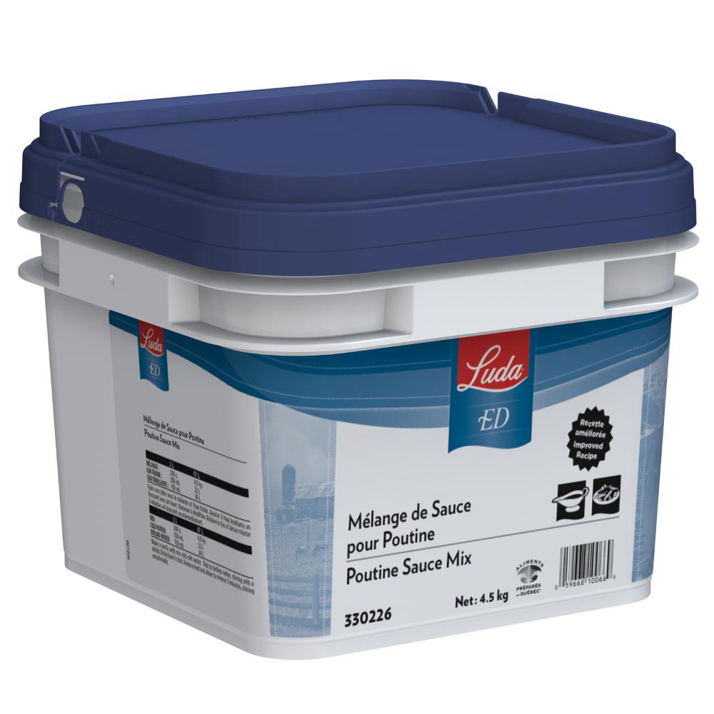 Luda Ed Poutine Sauce Base, 4.5 Kg