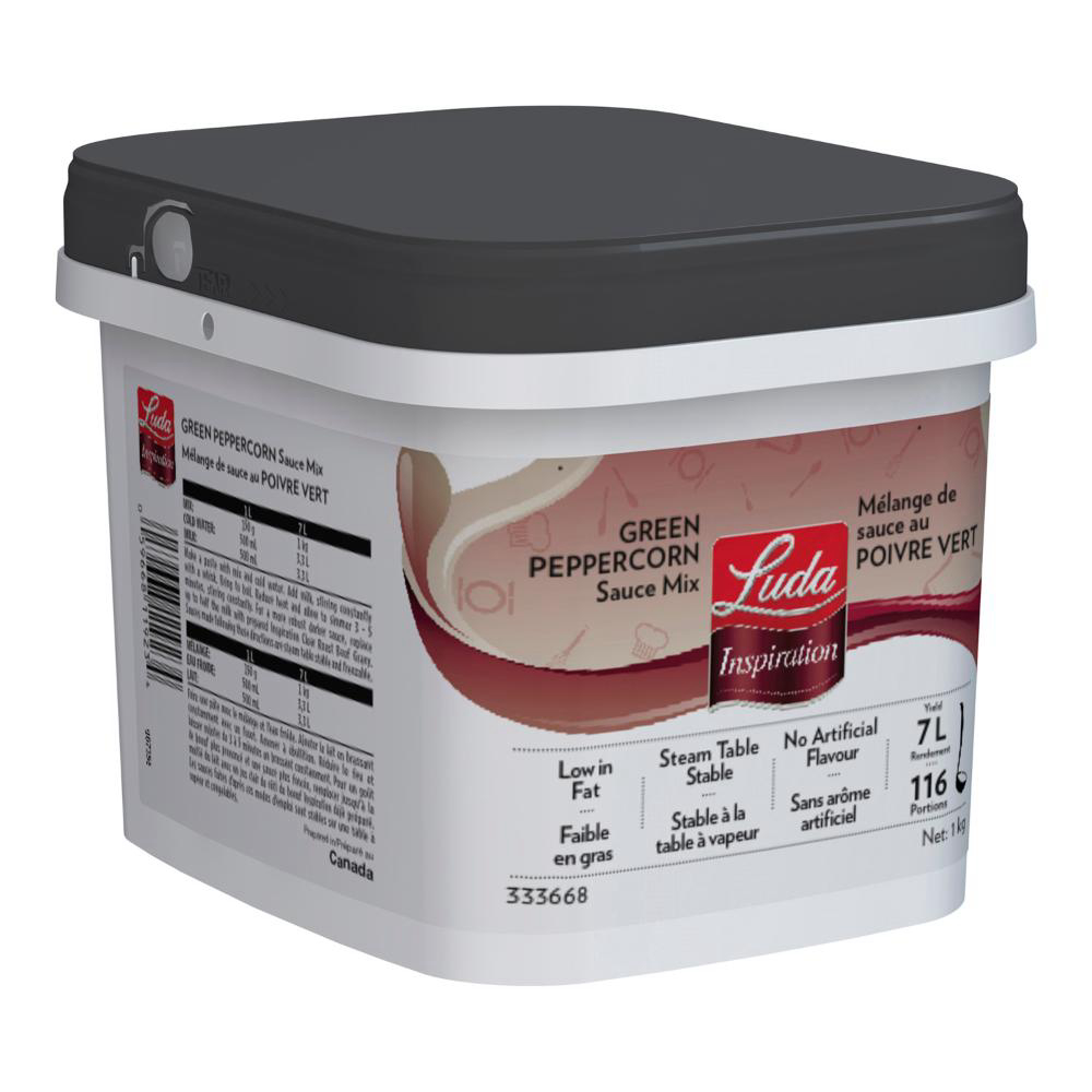 Luda Green Peppercorn Sauce Mix, 1 Kg