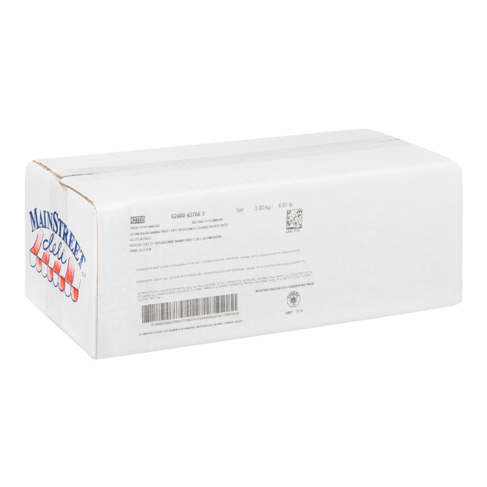 J.m.schneider Miain Street Deli Cooked Sliced Beef Roast, 500 G -- 6 Per Case