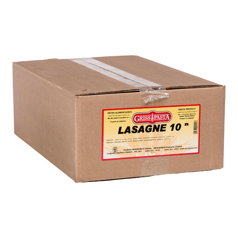 Grisspasta 10 In Lasagna Pasta, 4.54 Kg