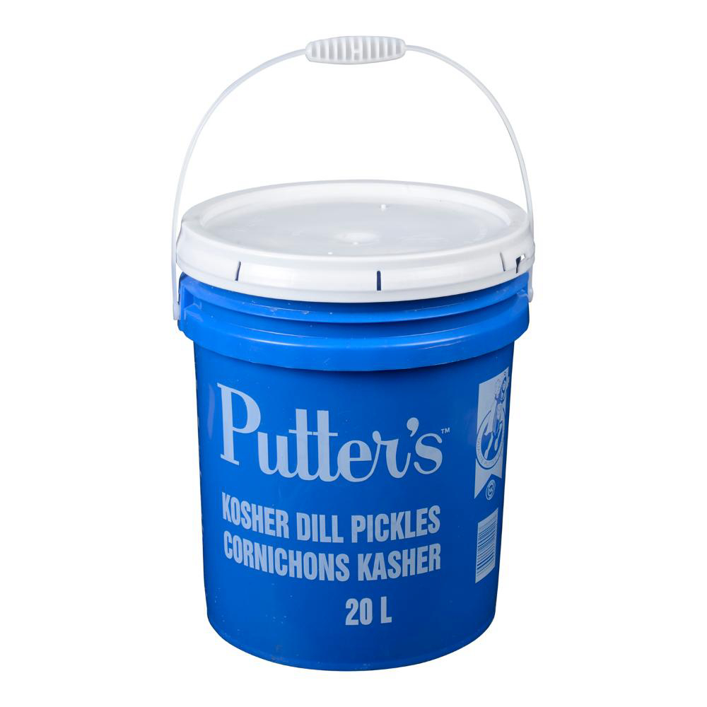 Putters Kosher Dill Pickles, 20 L