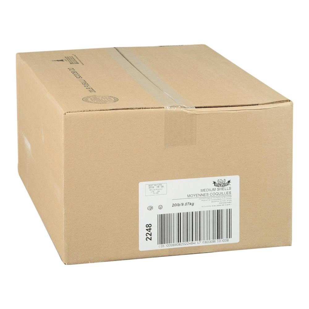 Italpasta Medium Shells Pasta, 9.07 Kg