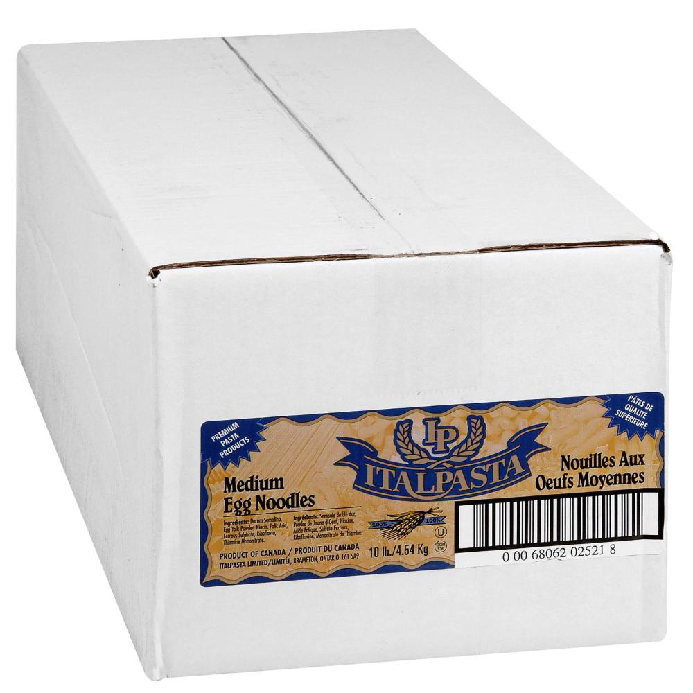 Italpasta Medium Egg Noodles, 10 Lb