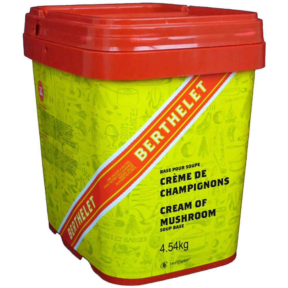 Berthelet Mushroom Cream Soup Base, 4.54 Kg
