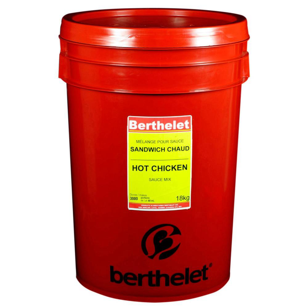 Berthelet Hot Chicken Sauce Base, 18 Kg