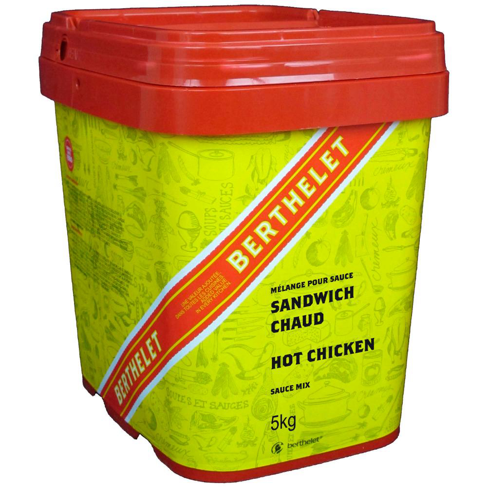 Berthelet Hot Chicken Sauce Base, 5 Kg
