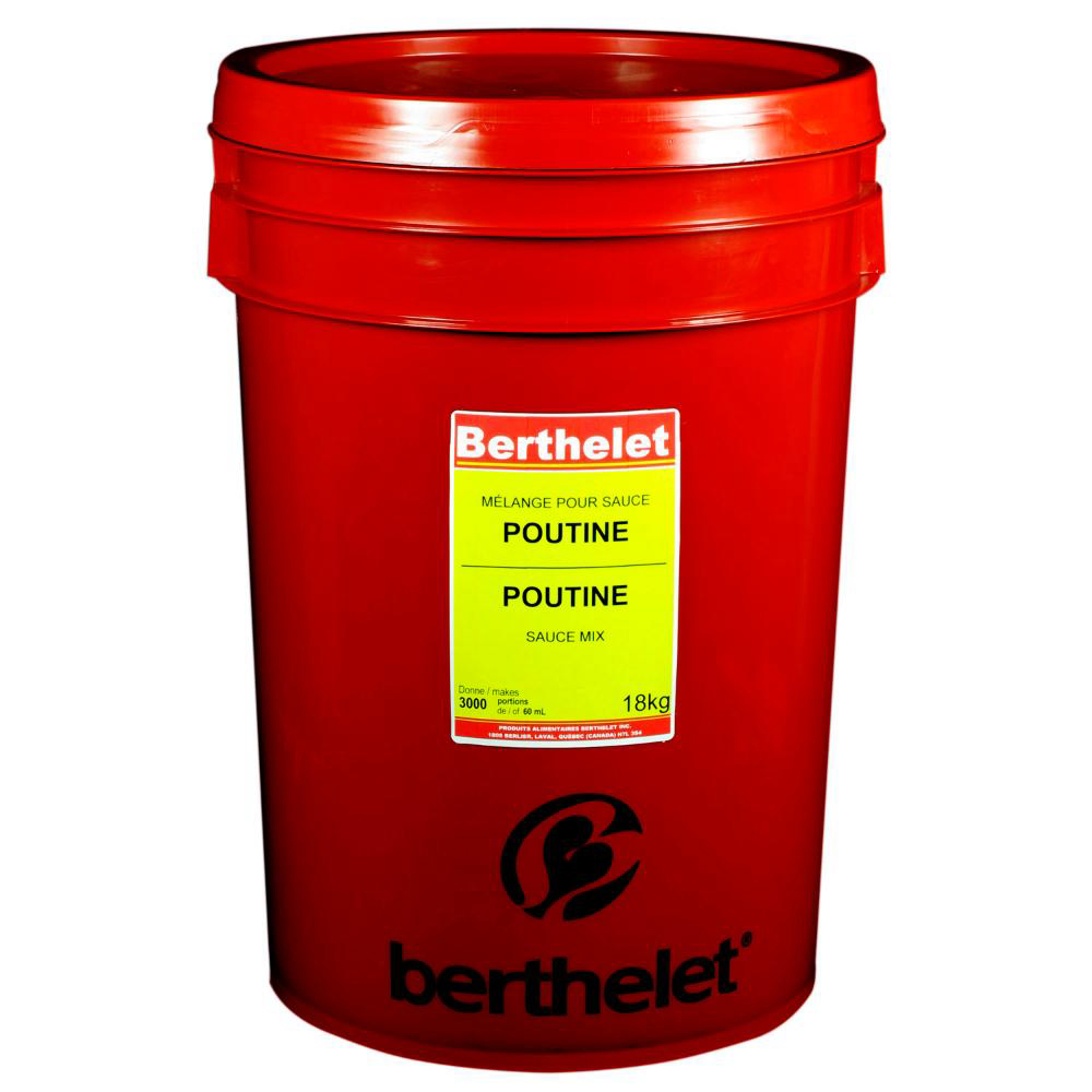 Berthelet Poutine Sauce Base, 18 Kg