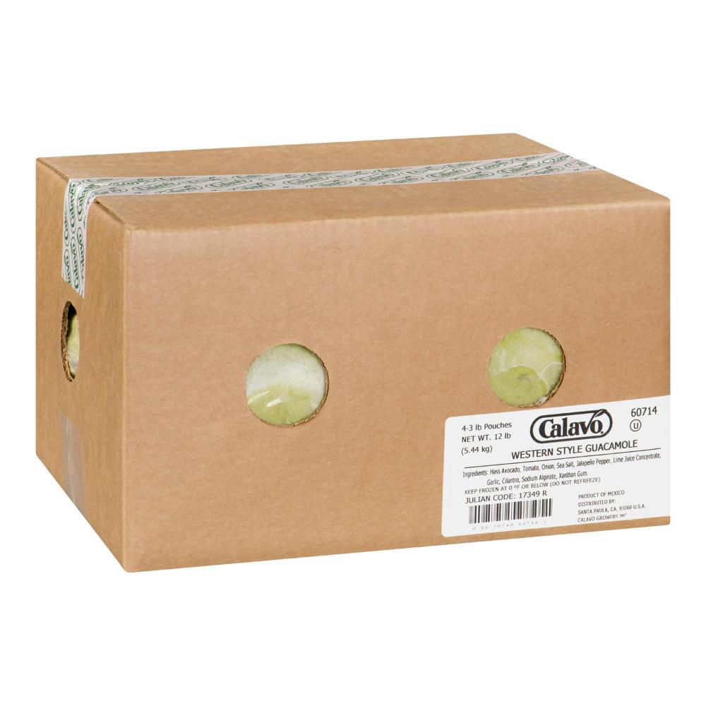 Calavo Western Style Guacamole, 1.36 Kg -- 4 Per Case
