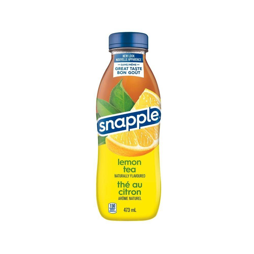 Snapple Lemon Iced Tea, 473 Ml -- 12 Per Case