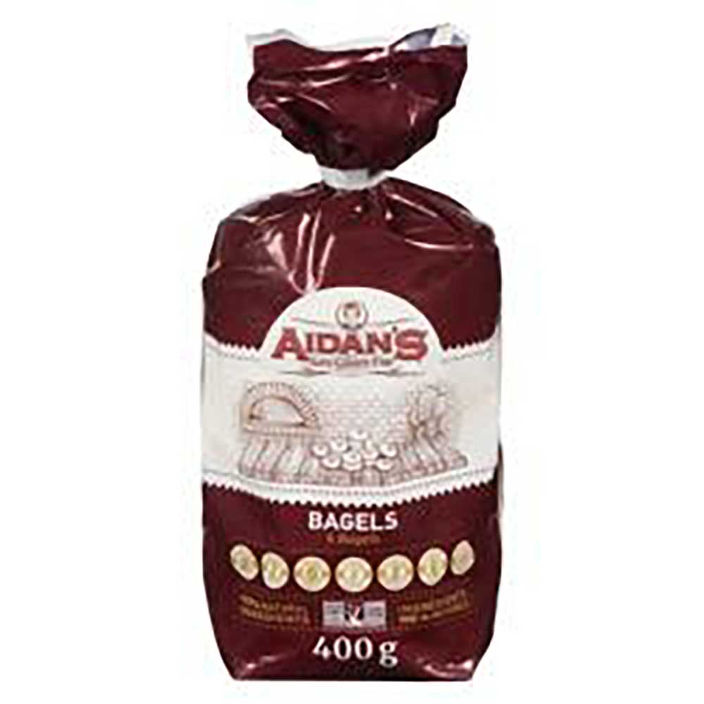 Aidan's Gluten Free Natural Bagels, 400 G -- 6 Per Case