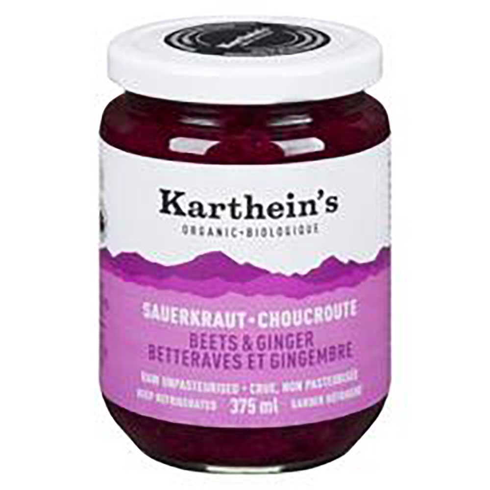 Karthein's Beets And Ginger Sauerkraut, 375 Ml -- 12 Per Case