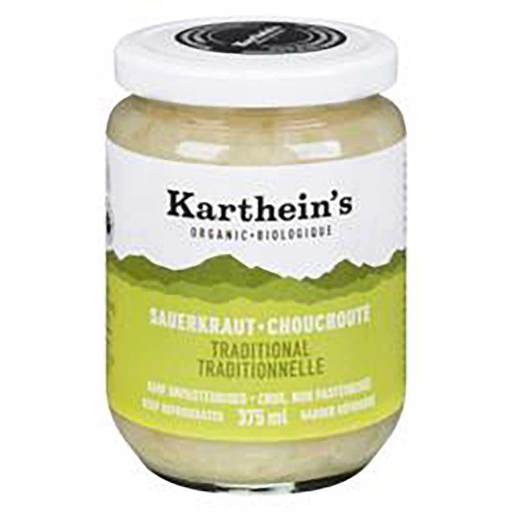 Karthein's Organic Traditional Sauerkraut, 375 Ml -- 12 Per Case