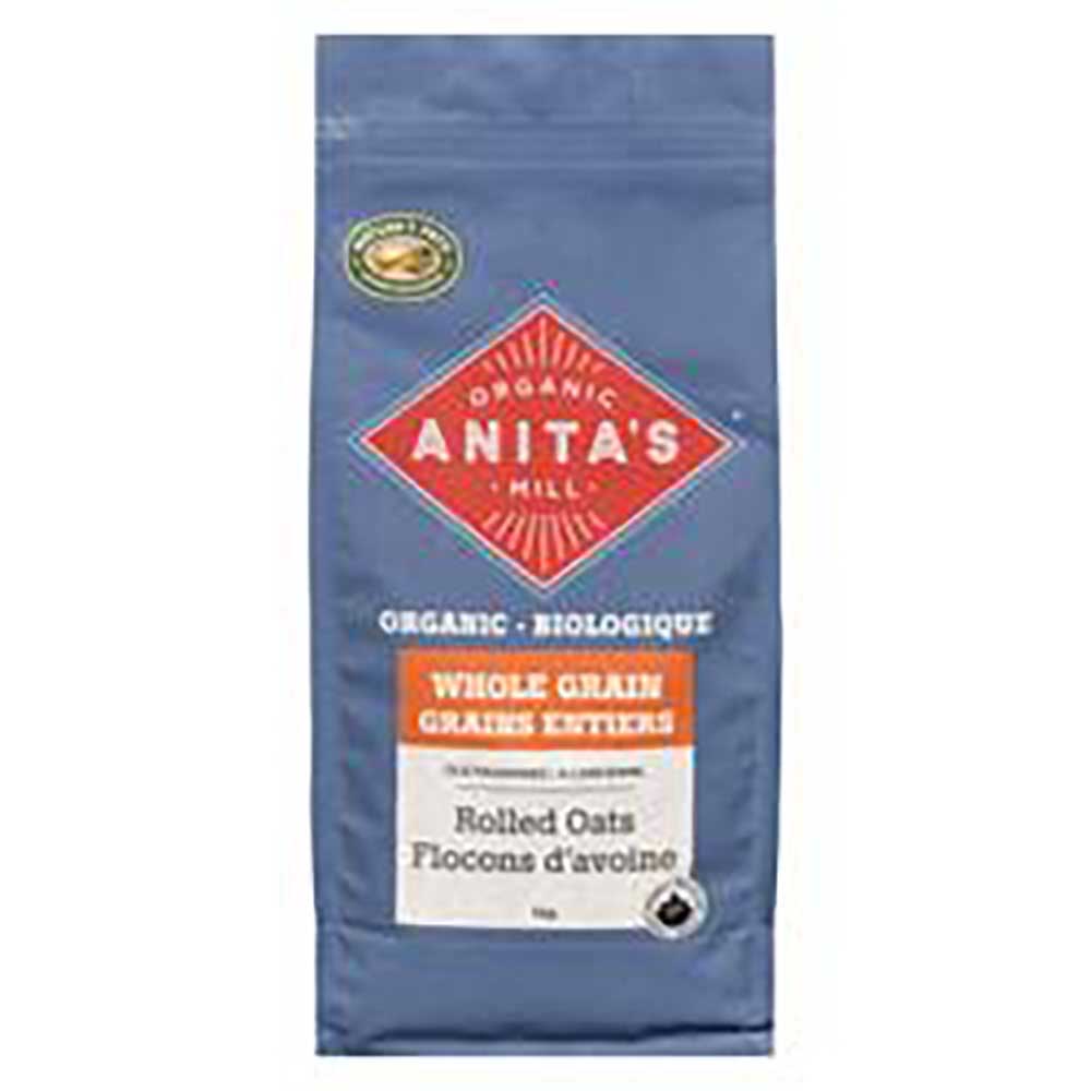 Anita's Organic Mill Flocons D'avoine Réguliers, 1 Kg -- 4 Par Boîte