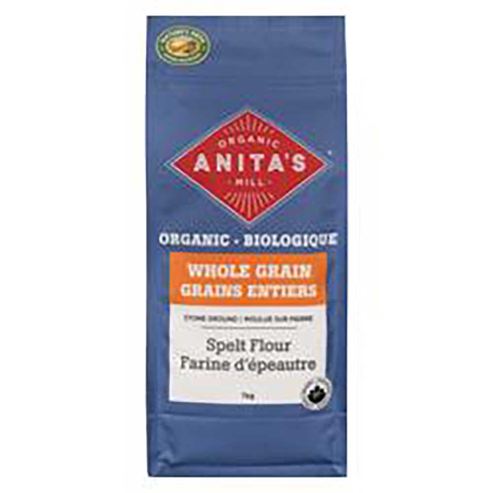 Anita's Organic Stone-ground Spelt Flour, 1 Kg -- 4 Per Case