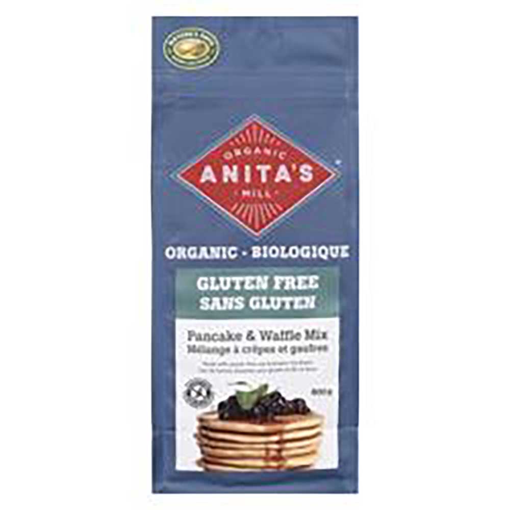 Anita's Organic Mill Gluten Free Pancake And Waffle Mix, 800 G -- 4 Per Case