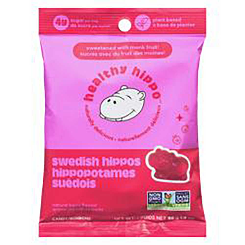Healthy Hippo Bonbons Hippopotames Suédois, 50 G -- 12 Par Boîte