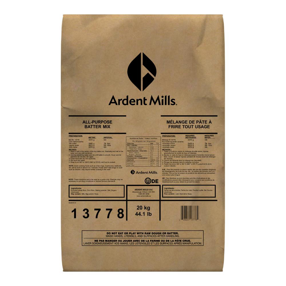 Ardent Mills Mélange À Pâte Tout Usage, 20 Kg