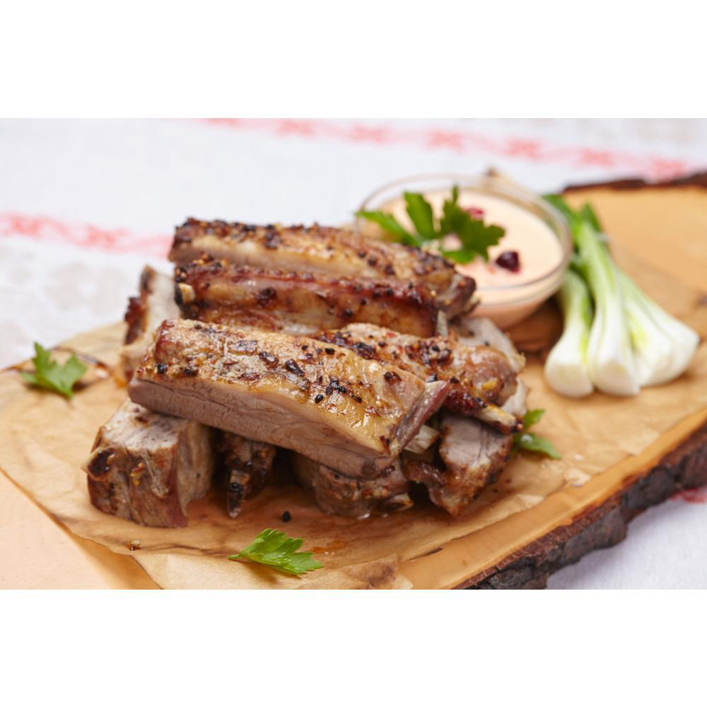 Chef Brigade Cooked Pork Back Rib -- 8 Per Case