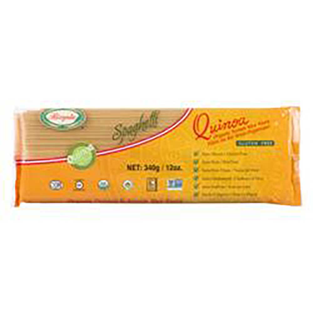 Rizopia Organic Quinoa Brown Rice Spaghetti Pasta, 340 G -- 12 Per Case