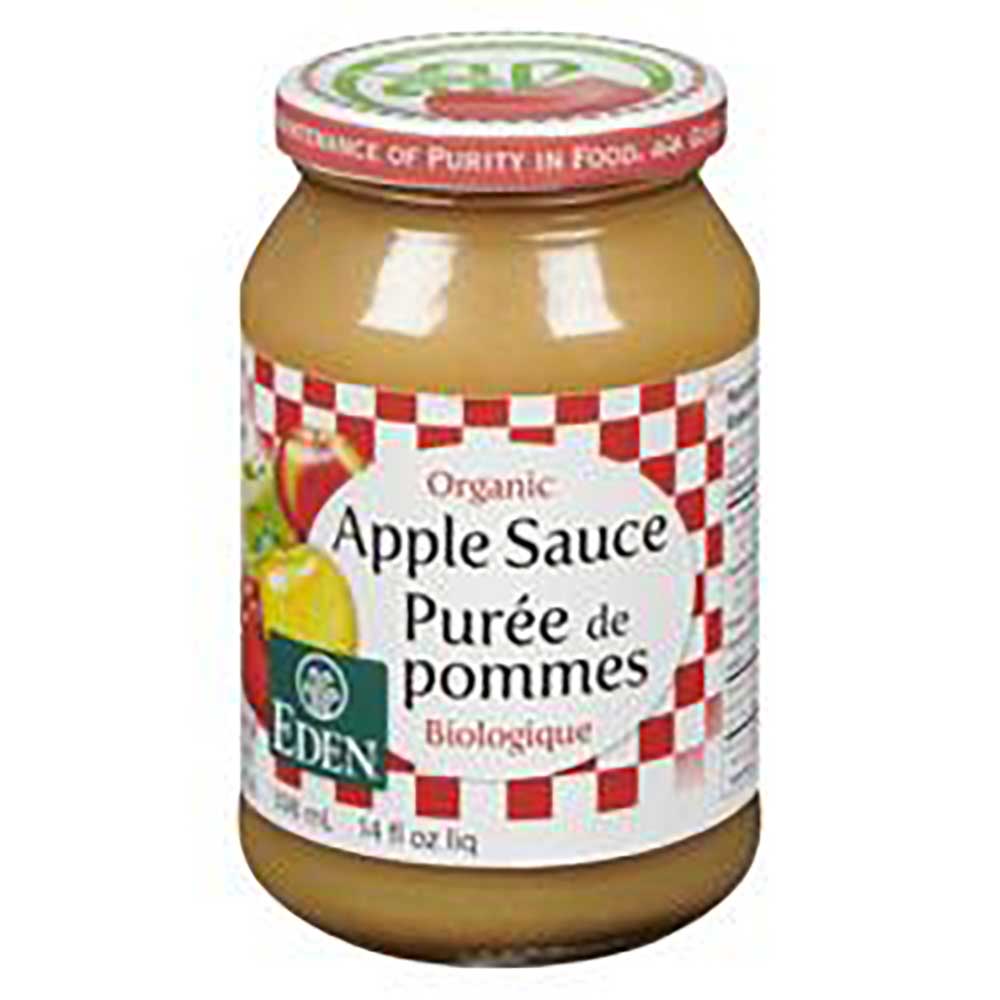 Eden Foods Organic Apple Sauce, 398 Ml -- 12 Per Case