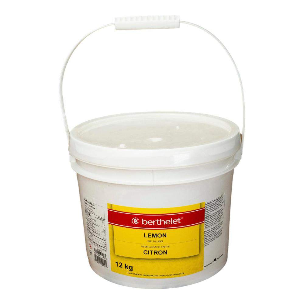 Berthelet Lemon Pie Filling, 12 Kg